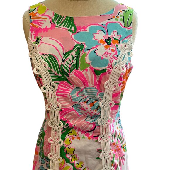 Lilly Pulitzer 20th Anniversary Collection Shift Dress, Multi Color, Size 6 - Picture 2 of 8